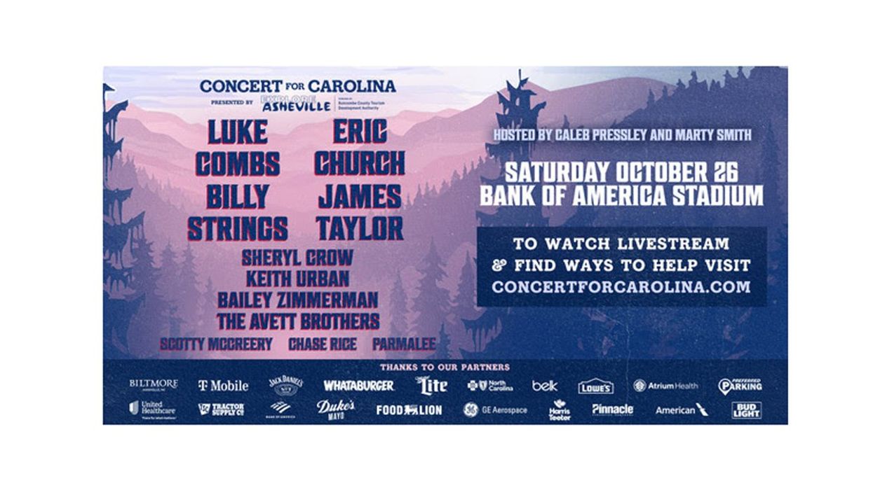 “Concert for Carolina" adds Veeps Livestream Due to Overwhelming Demand
