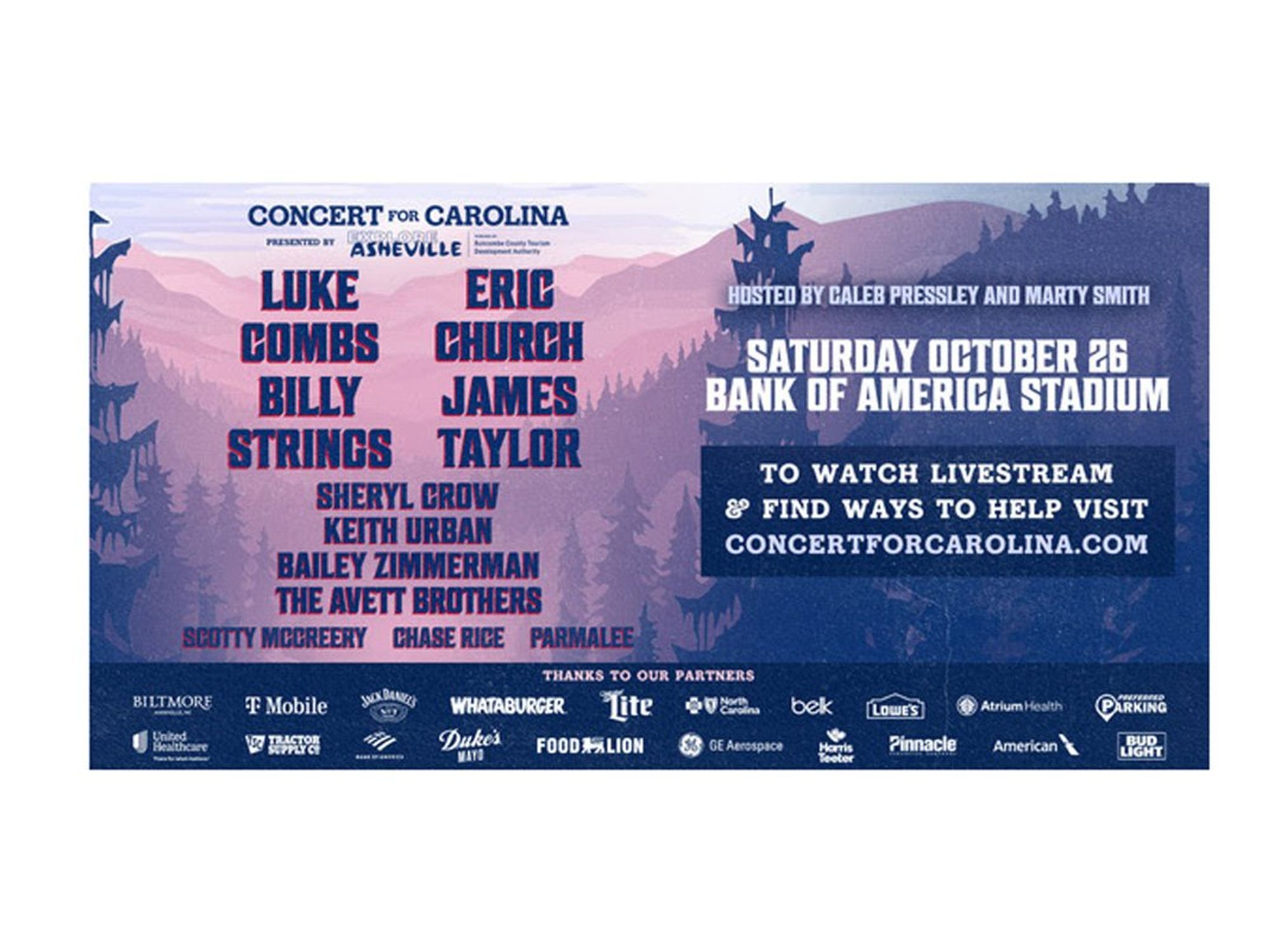 Veeps Livestream Added to ‘Concert for Carolina’ Show - Premier Guitar