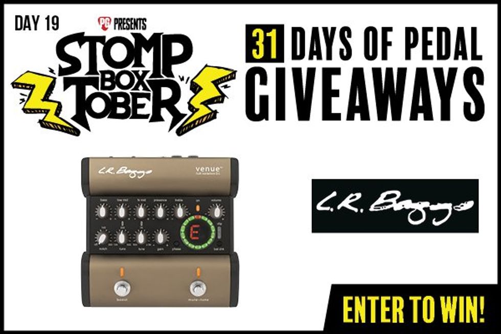 Stompboxtober 2024 day #19: LR Baggs Venue DI