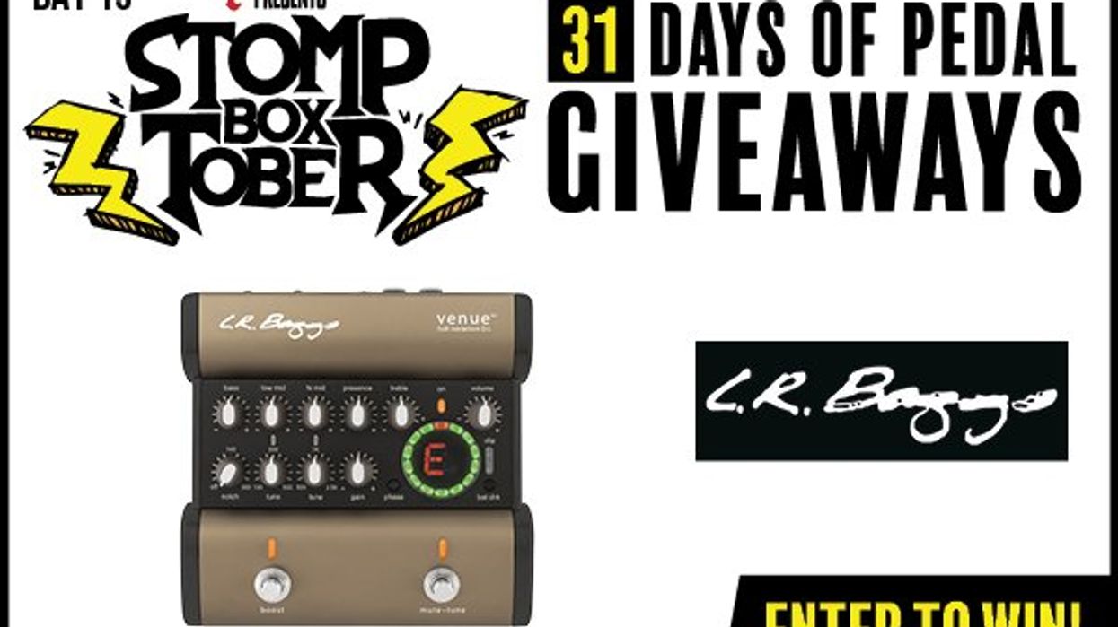 Stompboxtober 2024 day #19: LR Baggs Venue DI