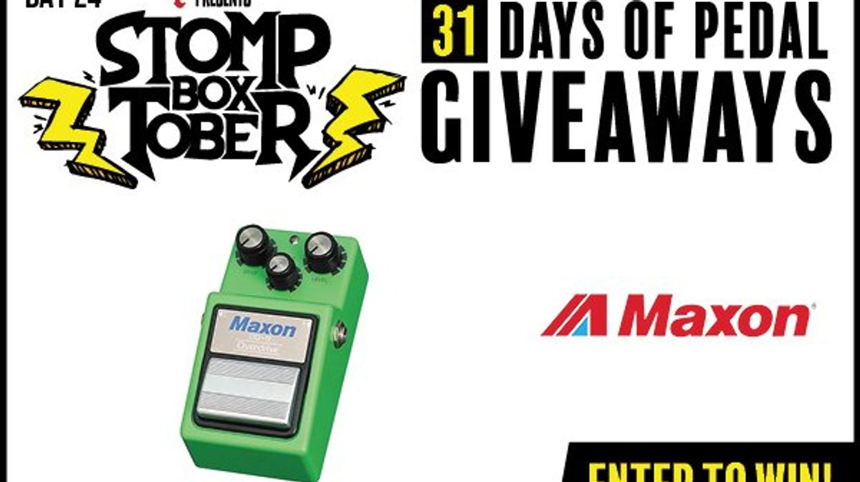 Stompboxtober 2024 Day #24: Maxon