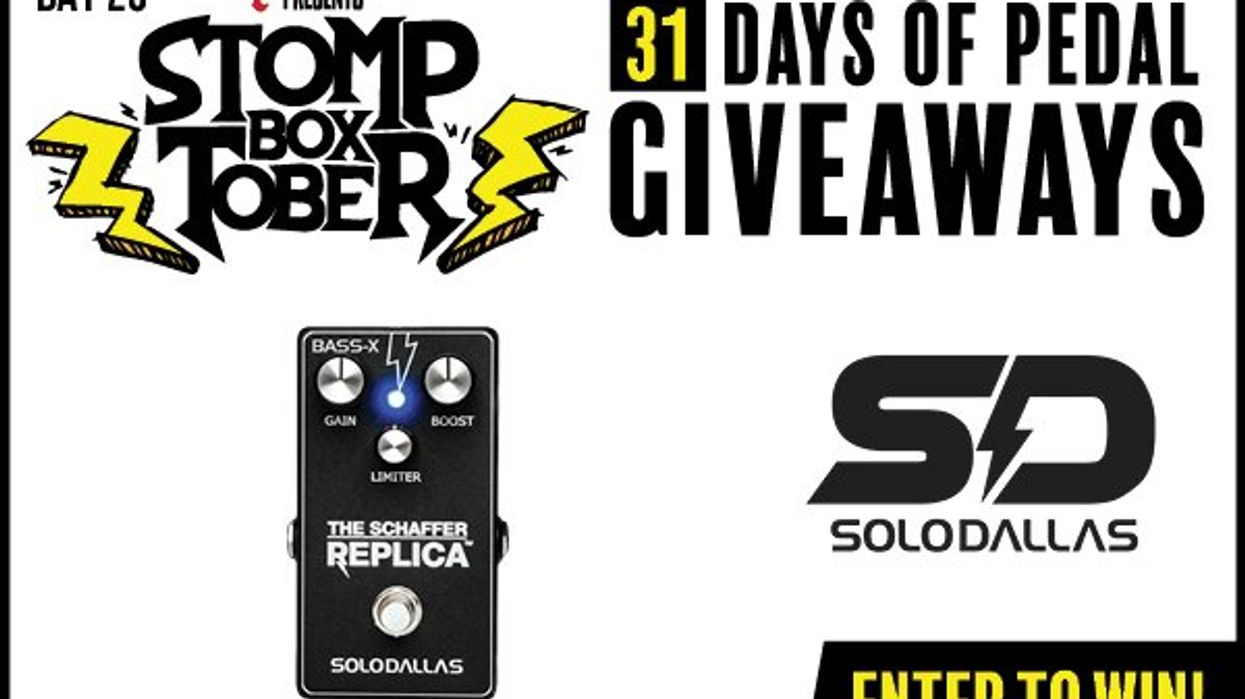 Stompboxtober 2024 Day #25: SoloDallas Bass-X