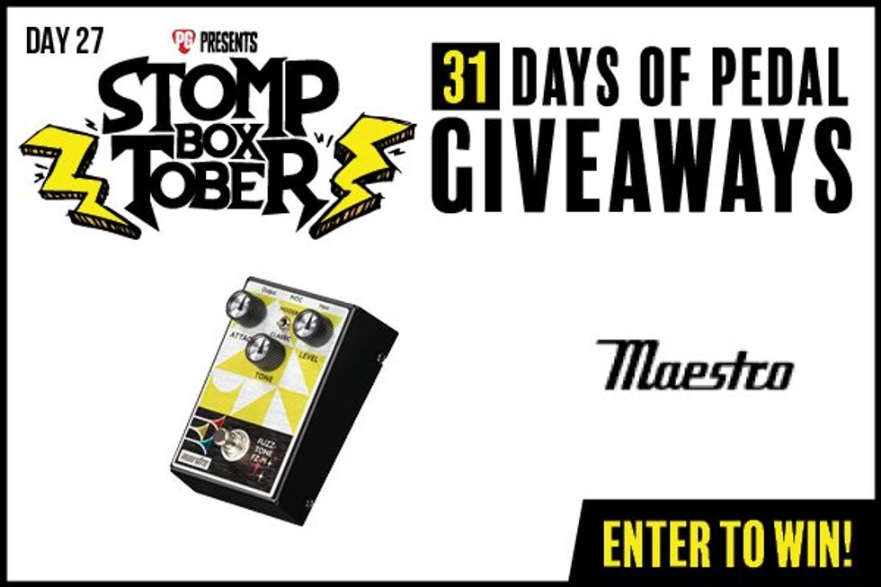Stompboxtober 2024 Day #27: Gibson Maestro Pedals