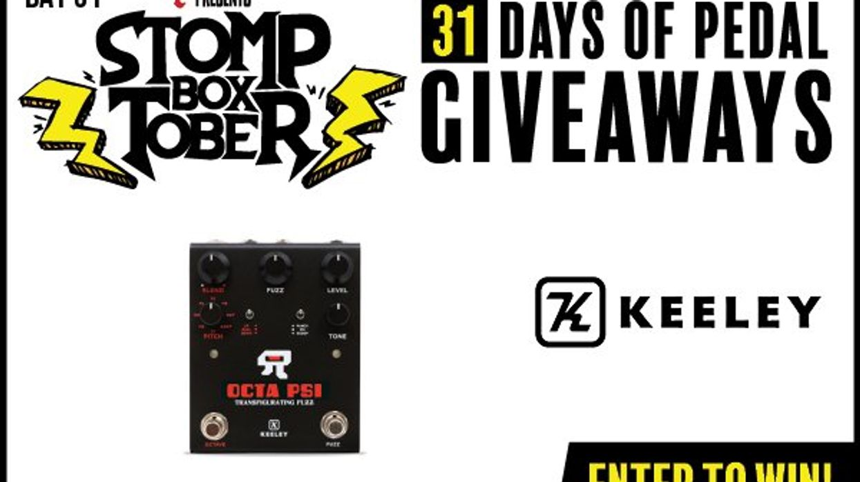 Stompboxtober 2024 Day #31: Keeley Electronics Octa-Psi