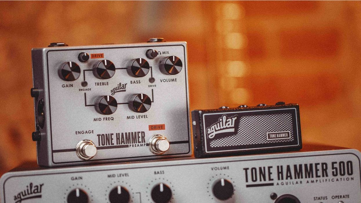 Aguilar Expands Its Tone Hammer Line
