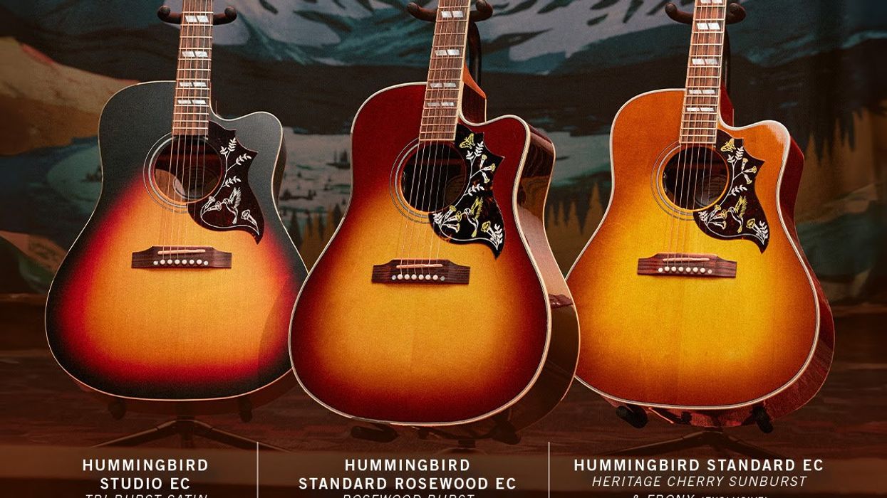 Gibson Introduces the Hummingbird EC