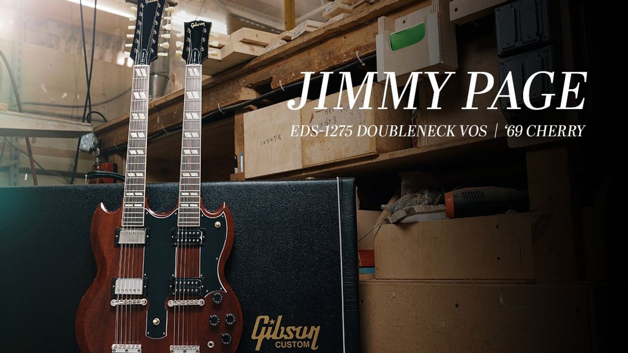 Gibson Introduces the Jimmy Page EDS-1275 Doubleneck VOS