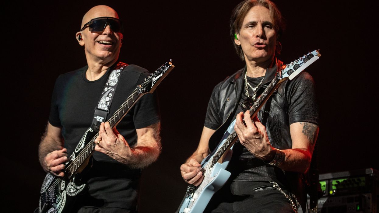 Joe Satriani and Steve Vai Form New Band, Unveil Tour Dates