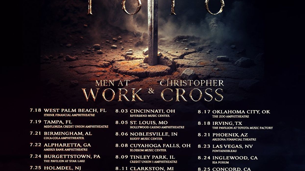 Toto, Men At Work, and Christopher Cross Announce Summer Tour