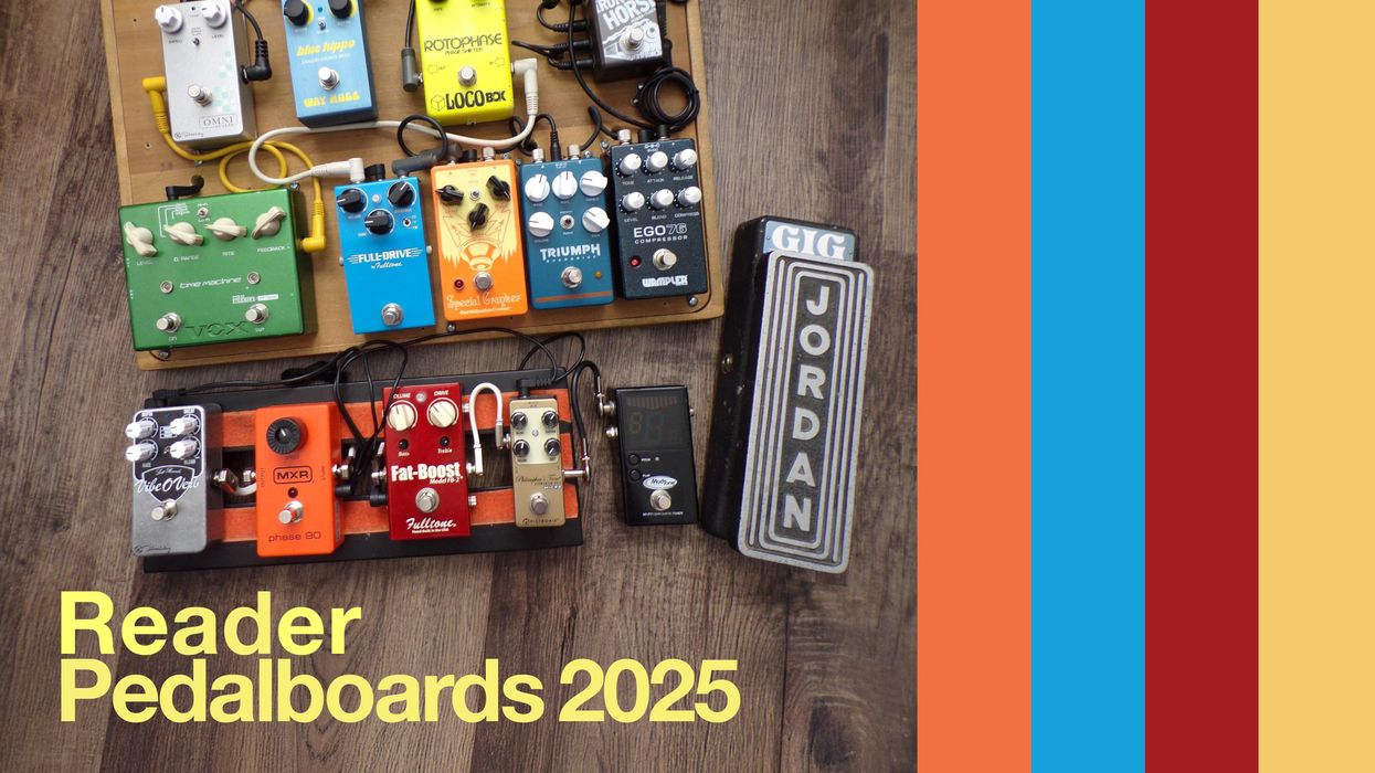 Premier Guitar’s Reader Pedalboards 2025