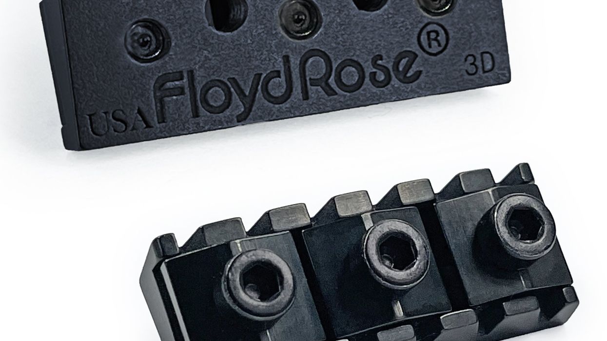 Floyd Rose Introduces 3D Printed Steel Locking Nuts