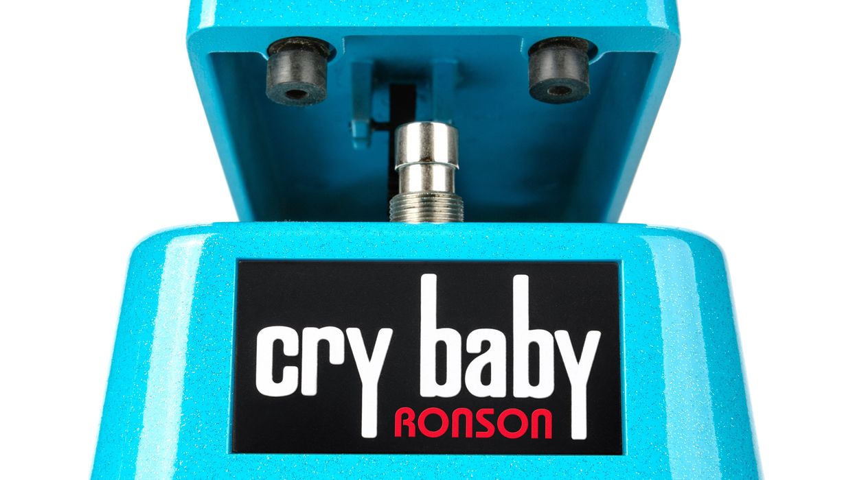 Dunlop Unveils Mick Ronson Cry Baby Wah