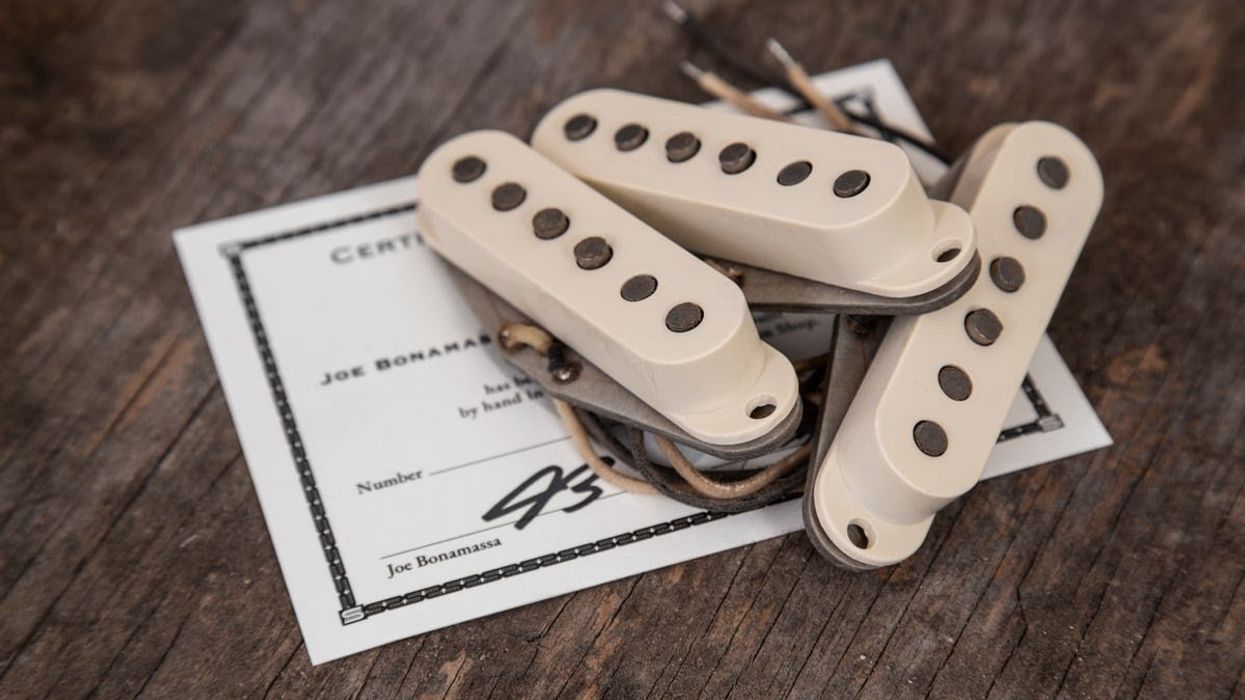 Introducing the Joe Bonamassa Greenburst Stratocaster Pickup Set