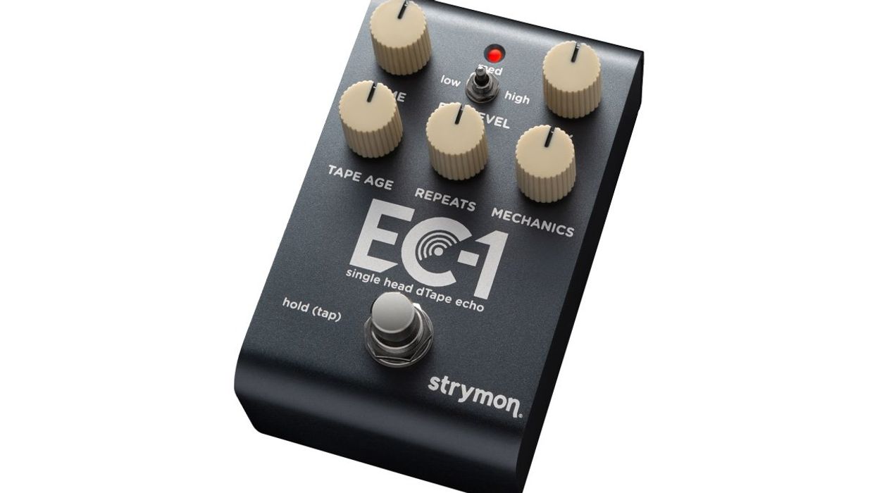 Strymon Announces New EC-1 Single Head Tape Echo