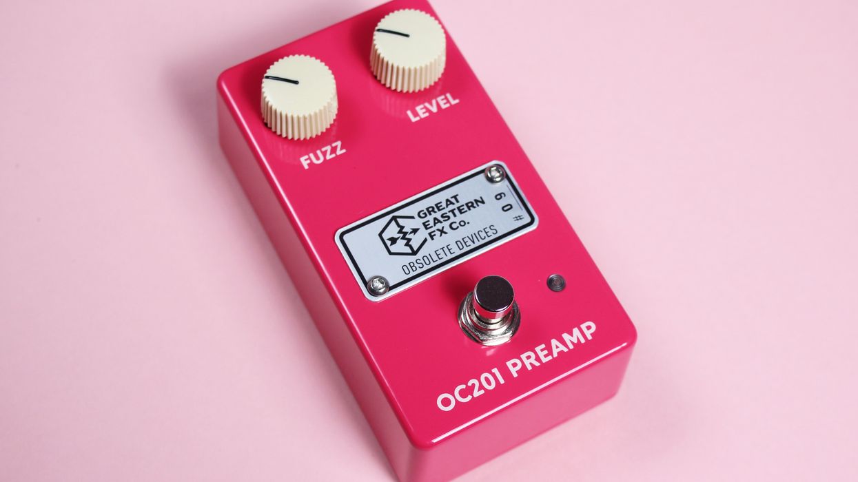 New from Great Eastern FX: the OC201 Preamp