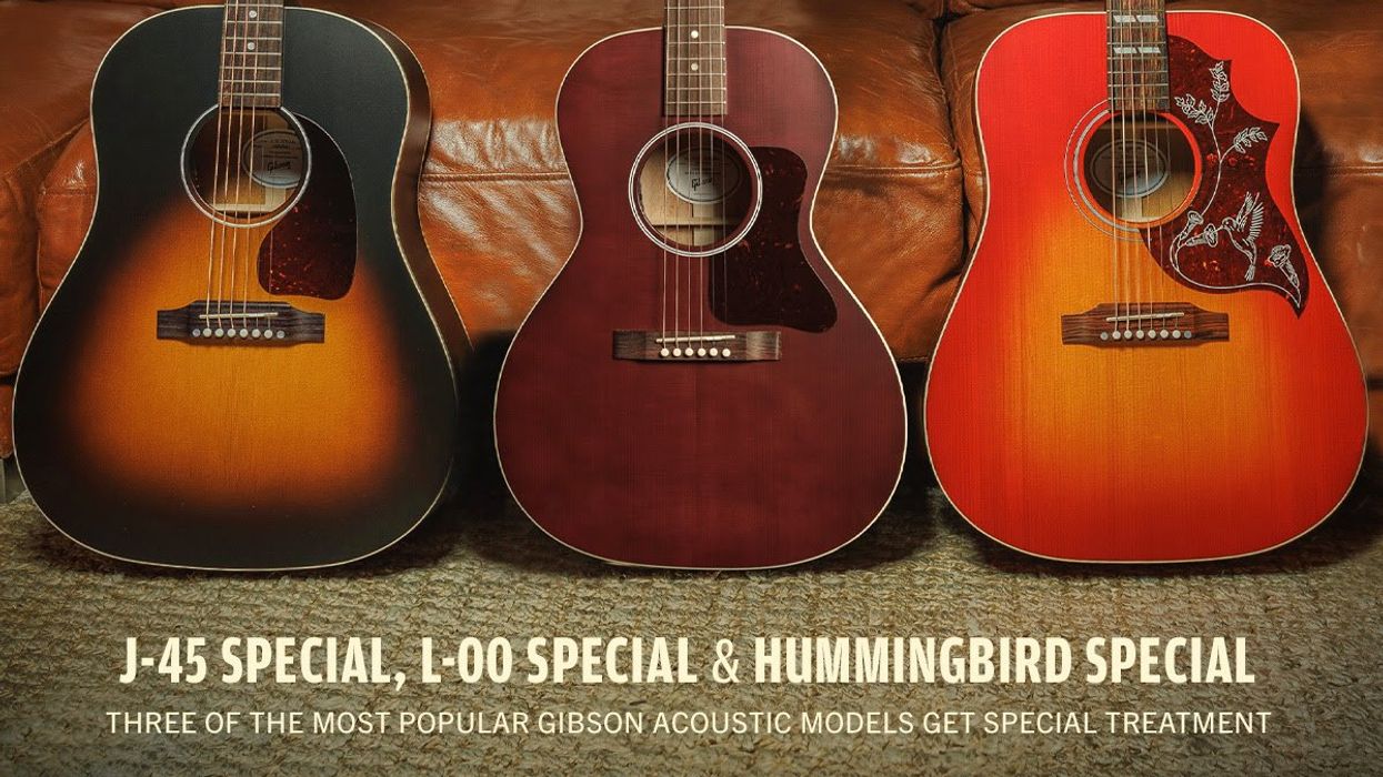 Gibson Launches Acoustic Special Models