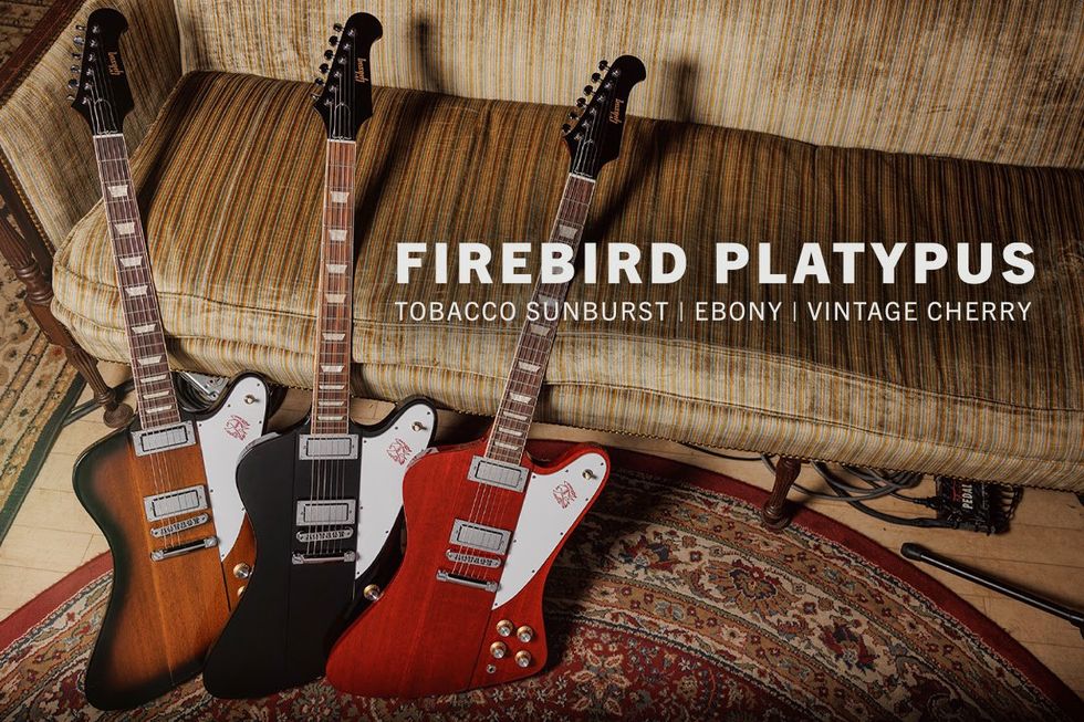 Gibson Introduces the Firebird Platypus