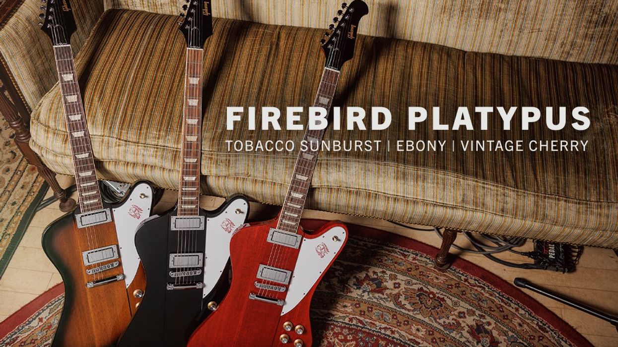 Gibson Introduces the Firebird Platypus