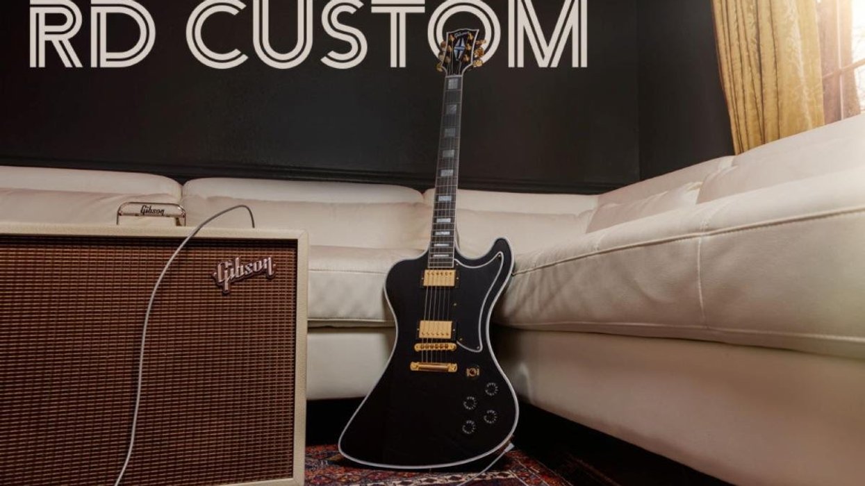 New Gibson Custom RD Custom Electric Guitar Unveiled - Premier Guitar