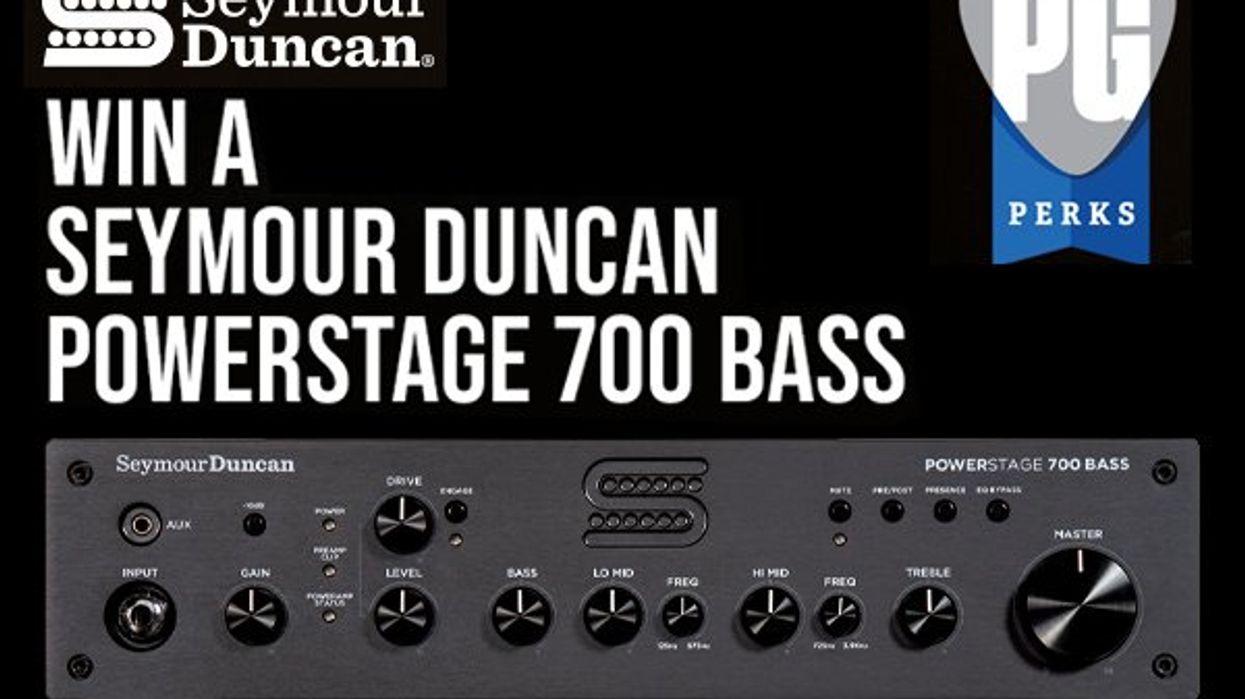 Seymour Duncan PowerStage 700 Bass Giveaway