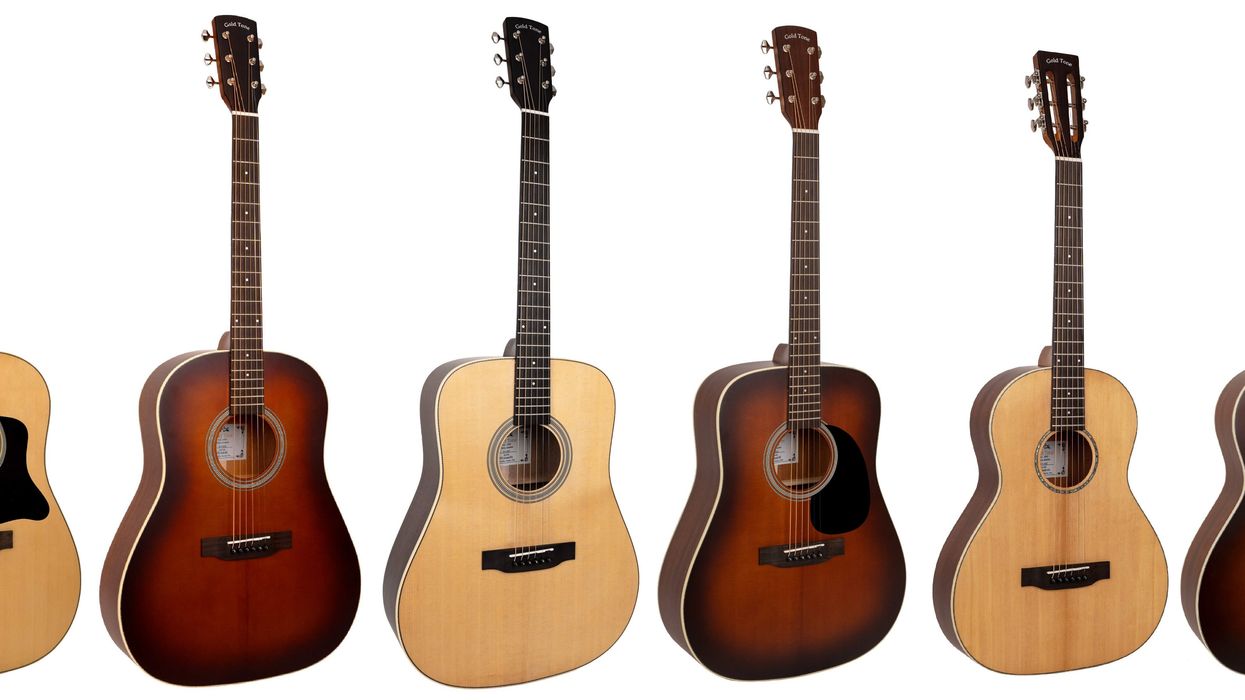 Gold Tone Unveils Festival Series Acoustic-Electrics