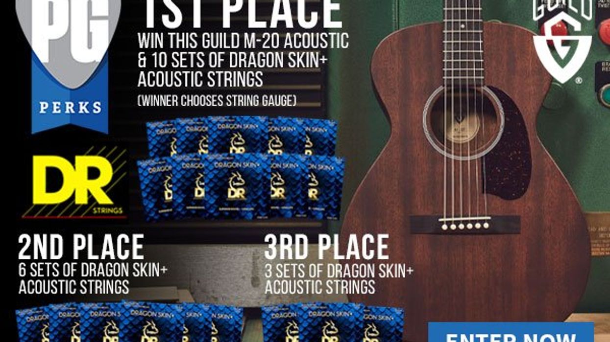 Exclusive DR Strings & Guild Guitars Giveaway