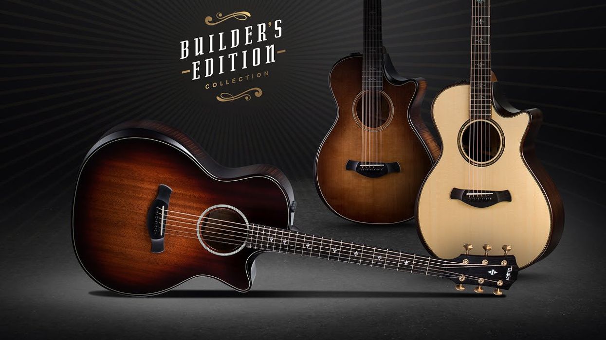 Taylor Builder’s Edition Guitars: Shamel Ash 514ce & 524ce