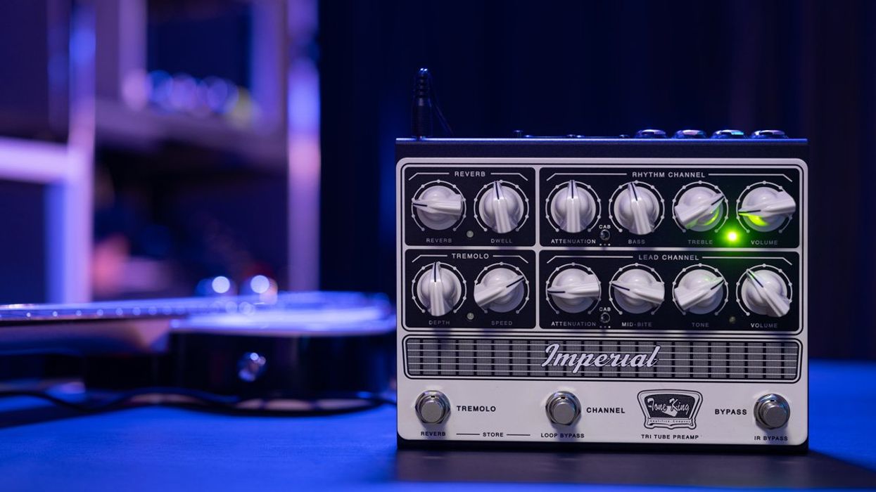 Tone King Imperial Tri-tube Preamp Pedal