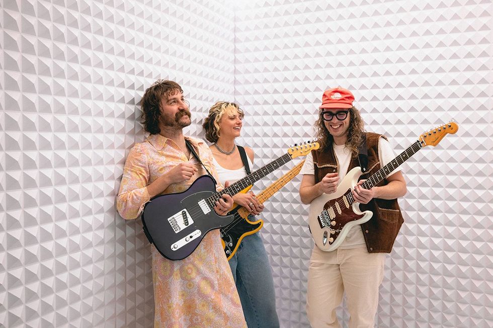 Fender Teams Up With IDLES to Launch New Player II Modified Guitars
