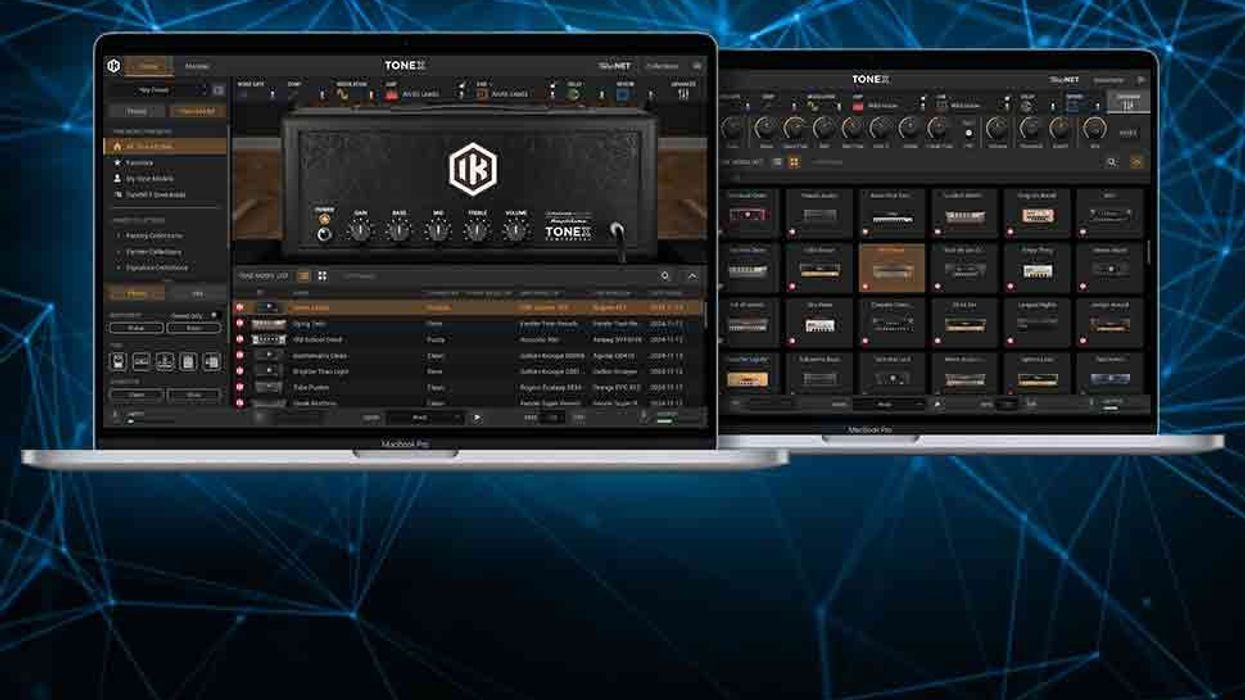 IK Multimedia Releases TONEX Editor