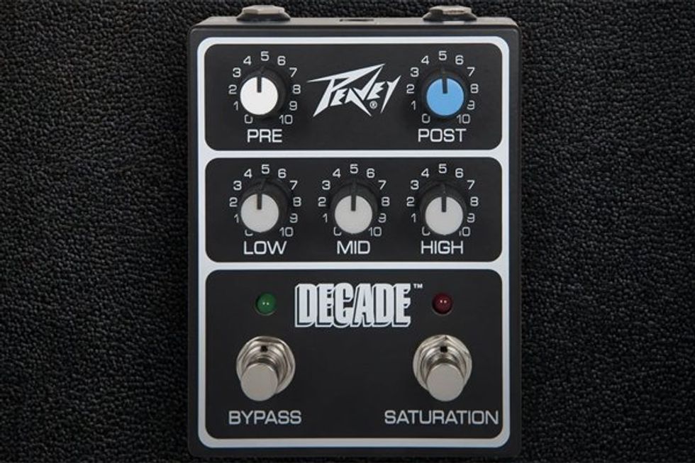 Peavey Debuts Decade PreAmp Pedal
