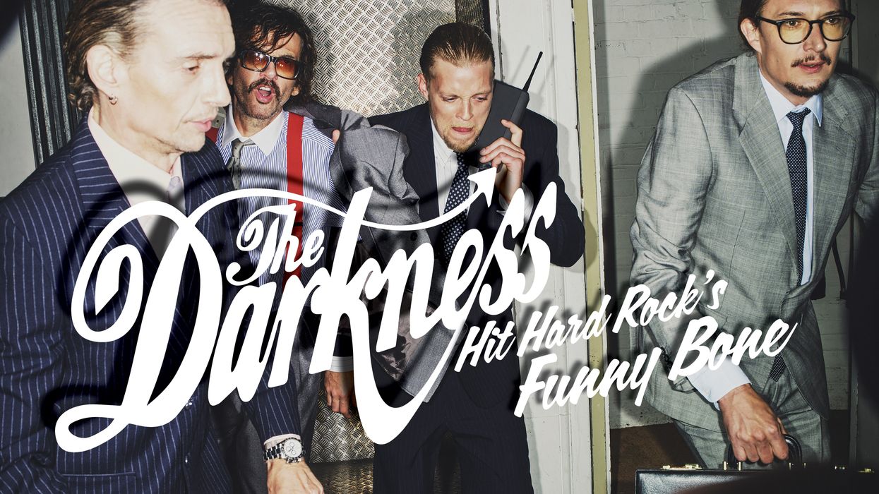 Justin and Dan Hawkins of the Darkness Find the Humor in Hard Rock