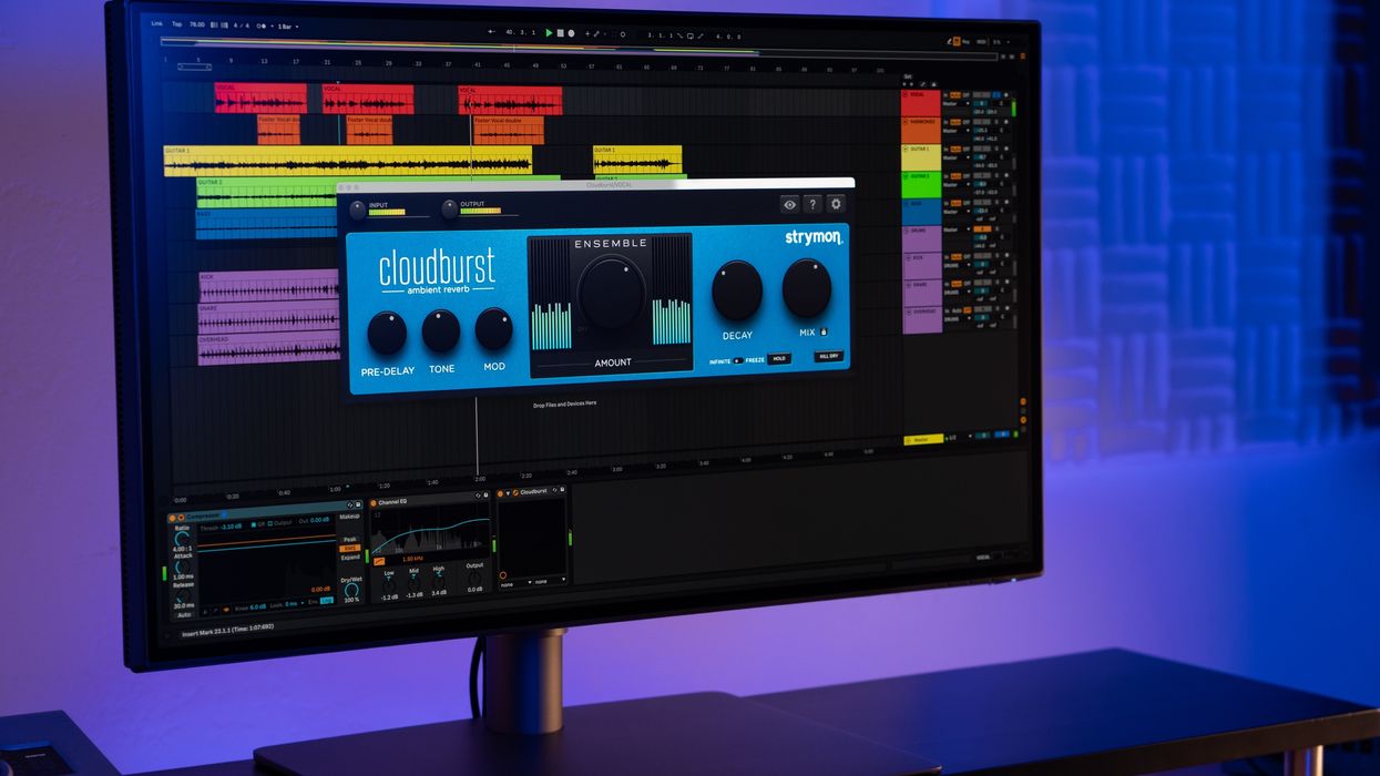 Strymon Announces New Cloudburst Ambient Reverb Plugin