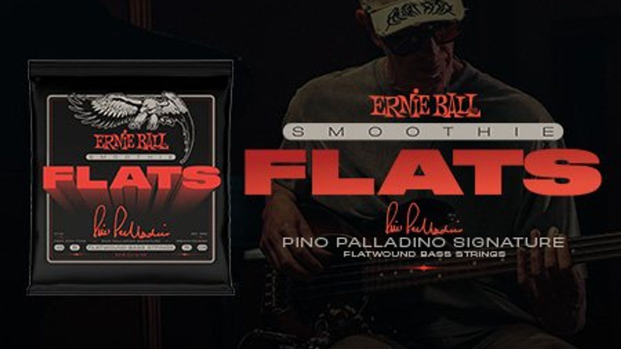 Ernie Ball Launches Pino Palladino Signature Smoothie Flats Bass Strings