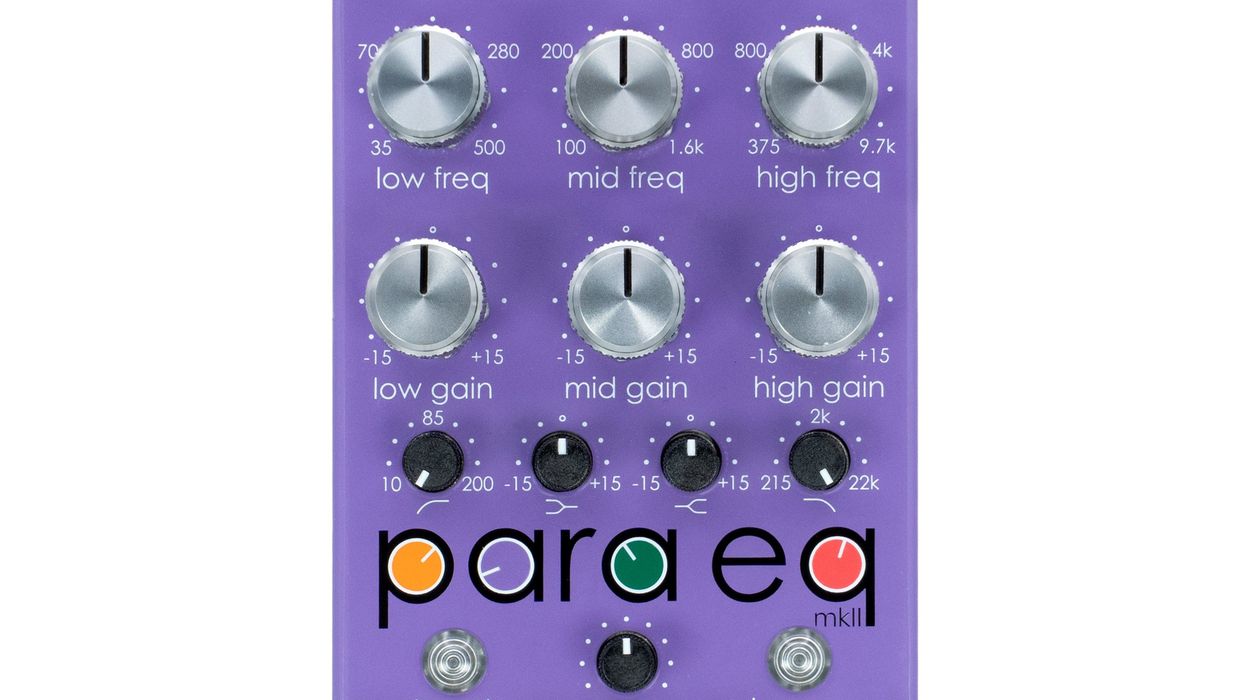 Empress Effects Releases Dedicated EQ Pedal for Bass Instruments – The Bass ParaEq