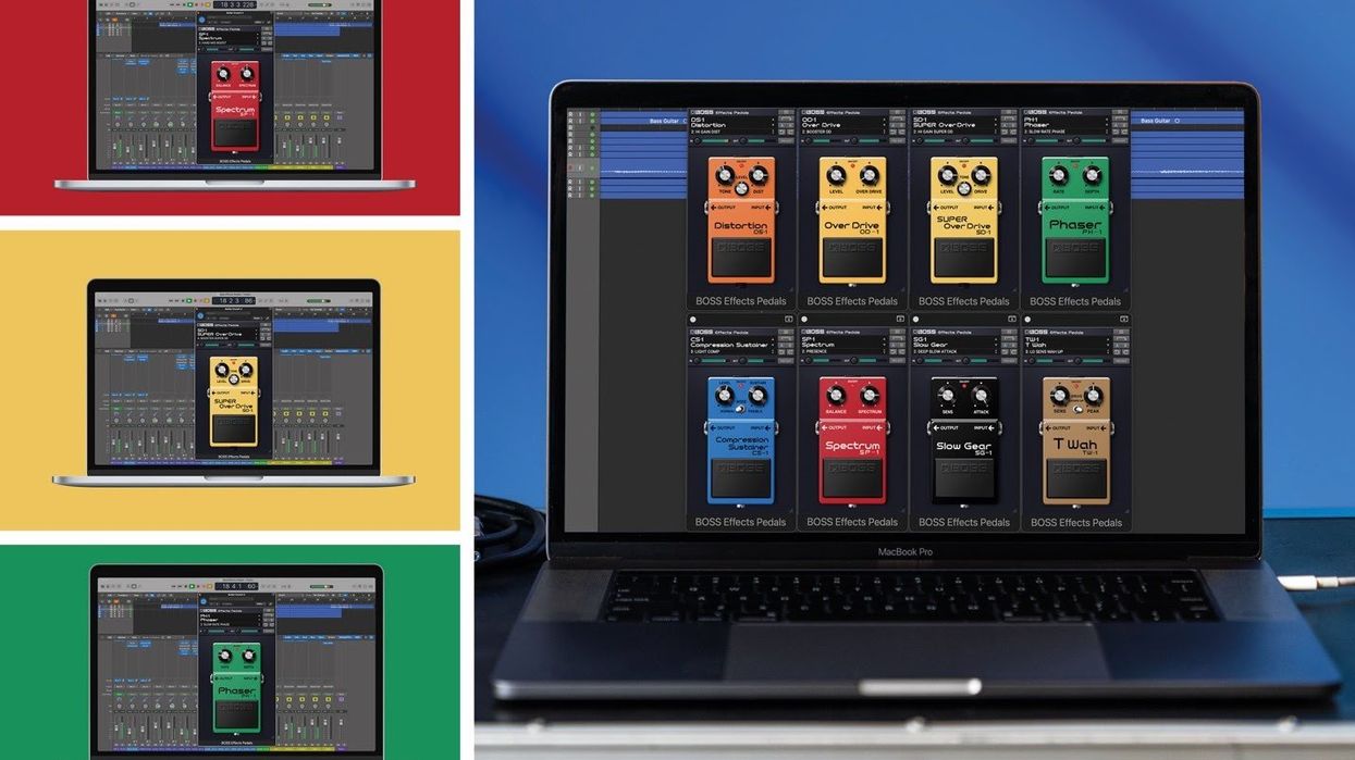 Roland Announces BOSS Effects Pedals Plug-In
