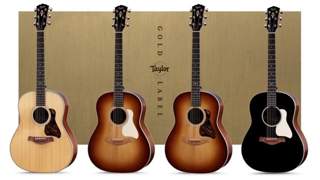 Taylor Guitars Expands Gold Label Collection With New Grand Pacific Models