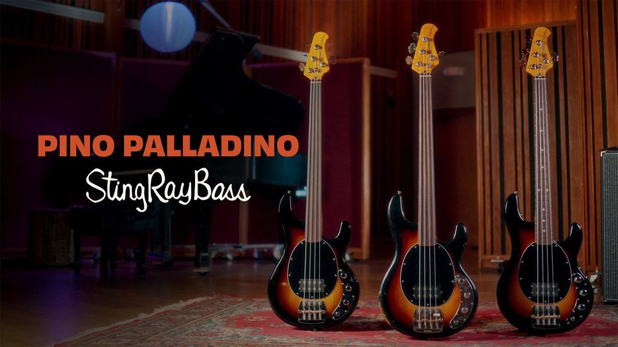 Ernie Ball Music Man Unveils the Pino Palladino StingRay Bass Collection