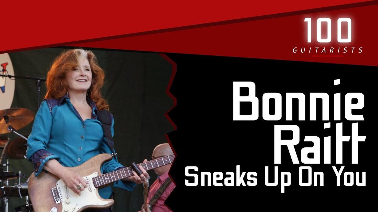 Bonnie Raitt Sneaks Up On You | 100 Guitarists Podcast