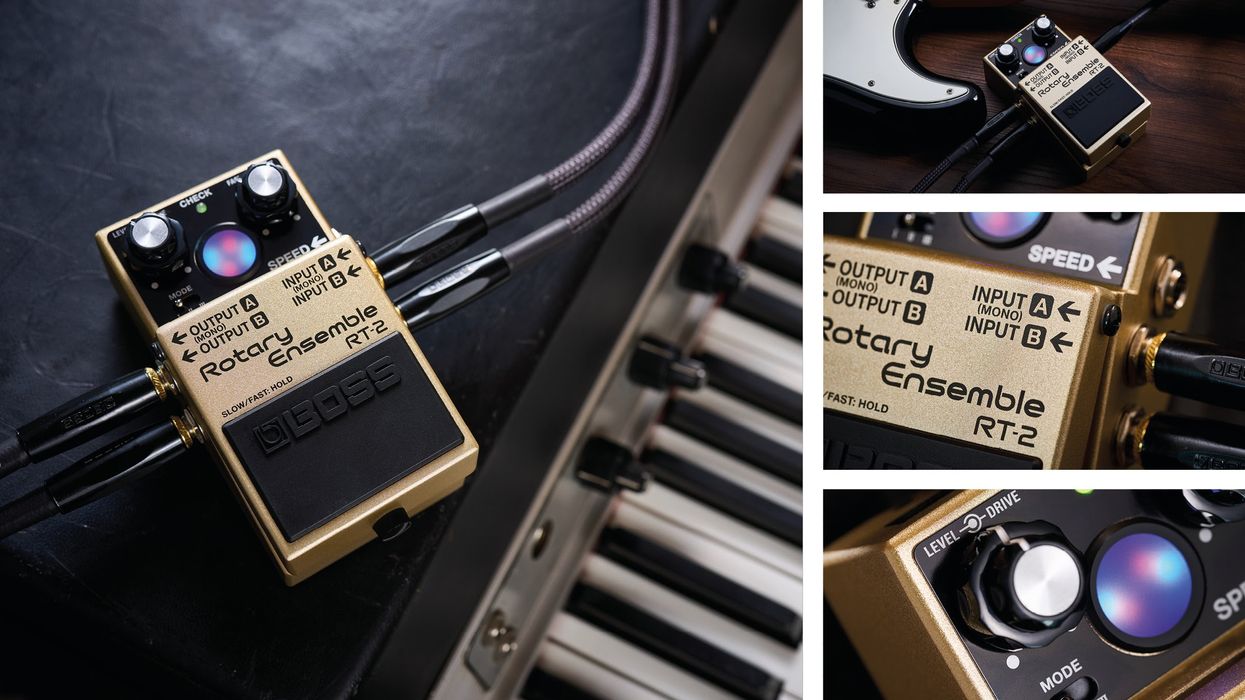 BOSS Announces RT-2 Rotary Ensemble