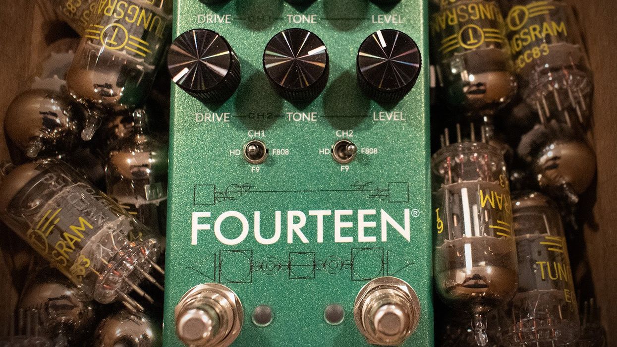 Fortin Annouce the Release of the Fourteen Dual/Boost Drive Pedal