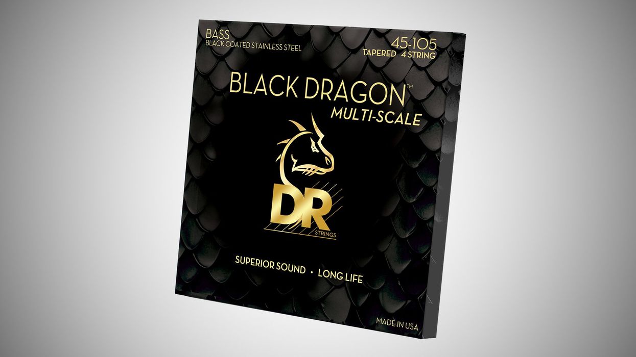 DR Introduces Black Dragon Multi-Scale Bass Strings