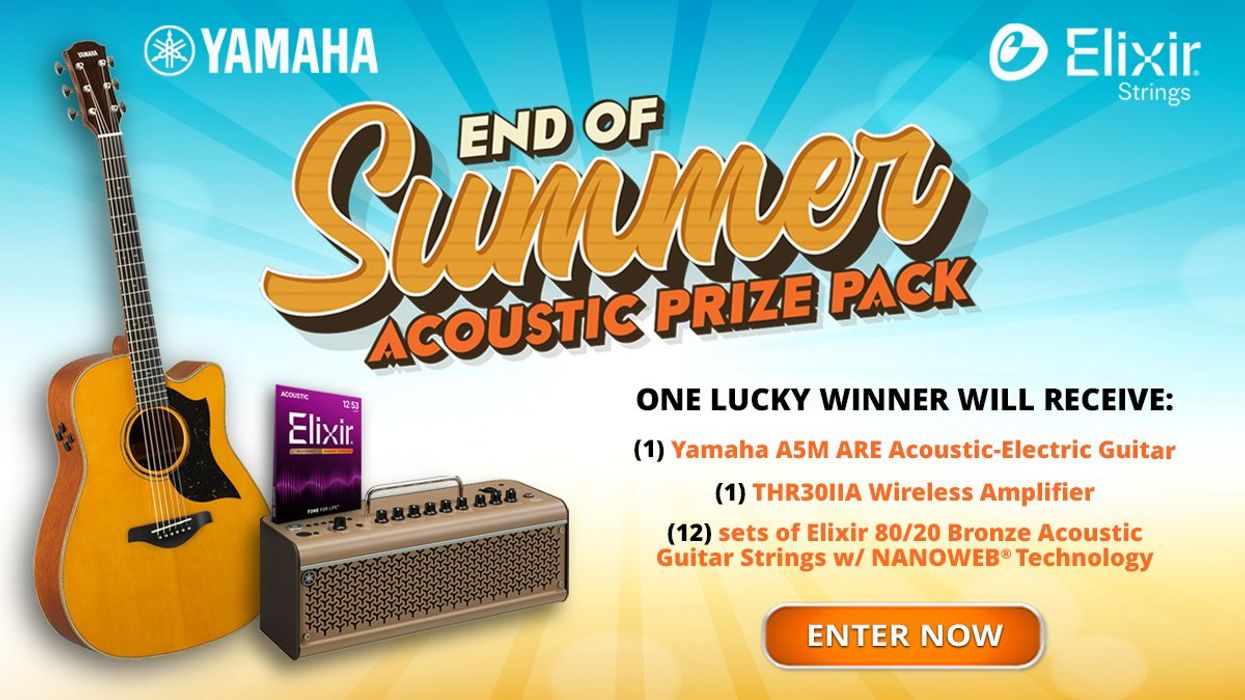 End Of Summer Acoustic Prize Pack Giveaway!