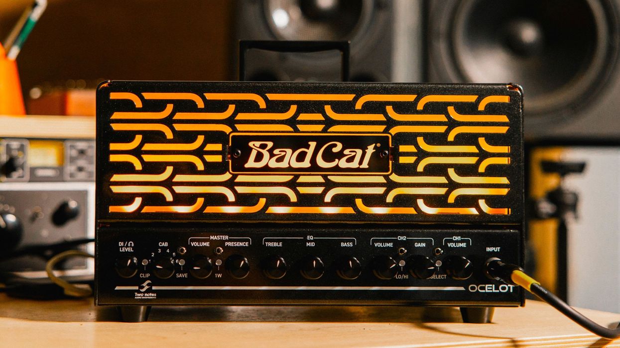 Bad Cat Introduces the Ocelot — Small Amp. Big Attitude. Total Control.