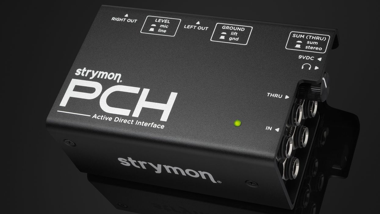 Strymon Introduces New PCH Stereo Active DI