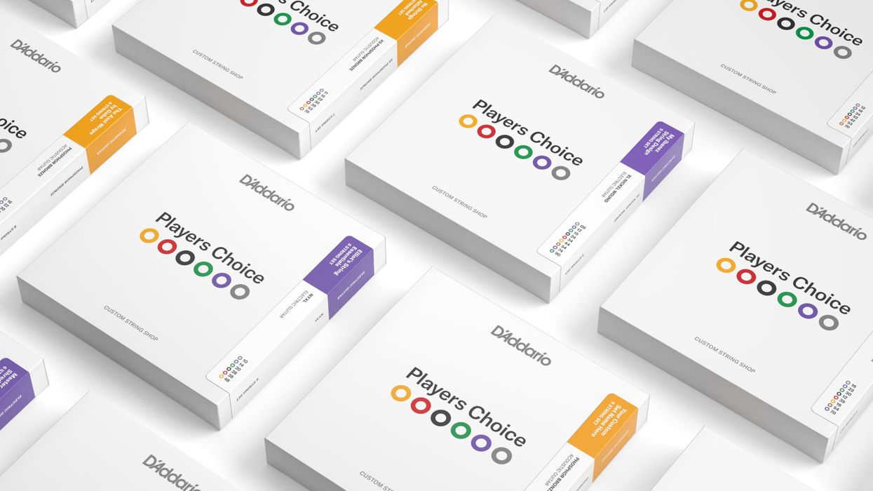 D’Addario Launches Players Choice Custom String Shop