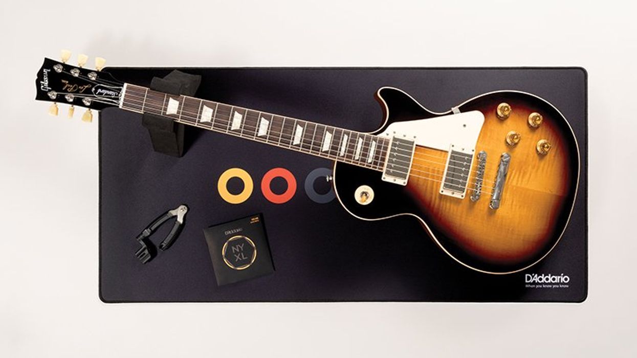 D’Addario Introduces the Premium String Change Mat