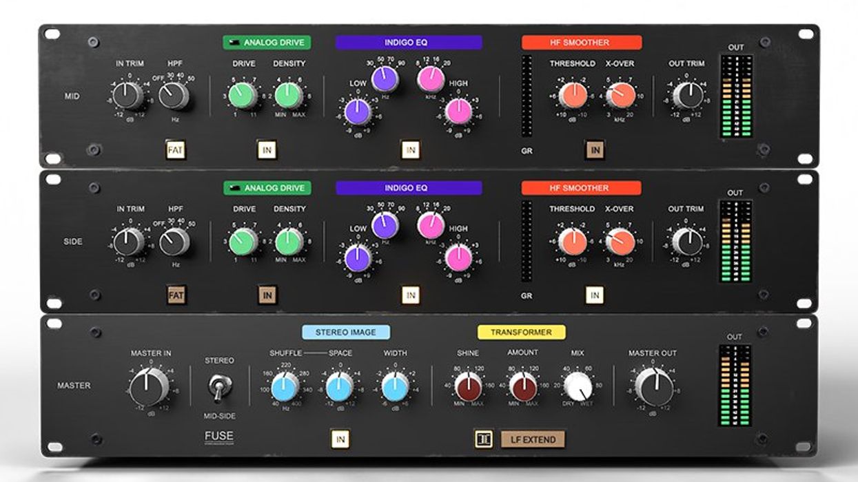 Overloud Announce Gem Fuse: Six Analog Processors in One Plugin