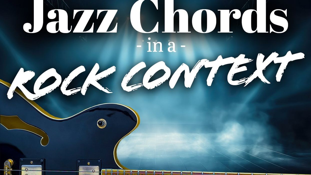 Jazz Chords in a Rock Context