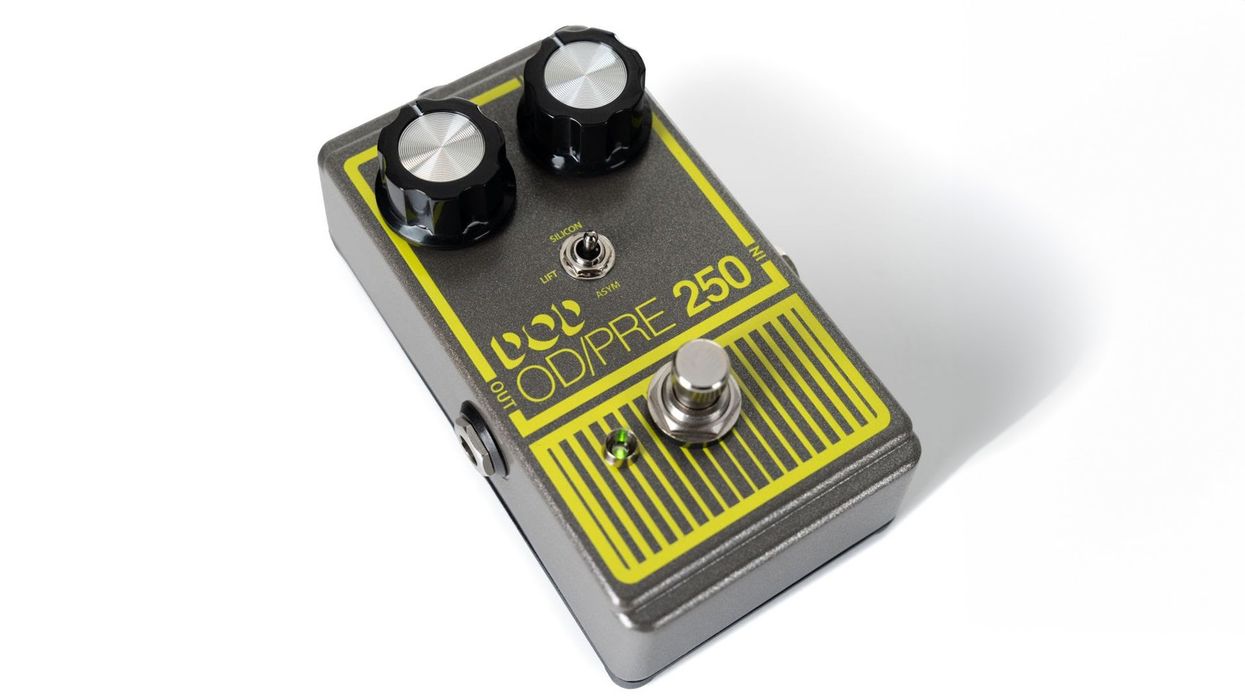 DOD Unleashes the Overdrive Preamp 250-X – A New Chapter in a Legendary Pedal’s Story